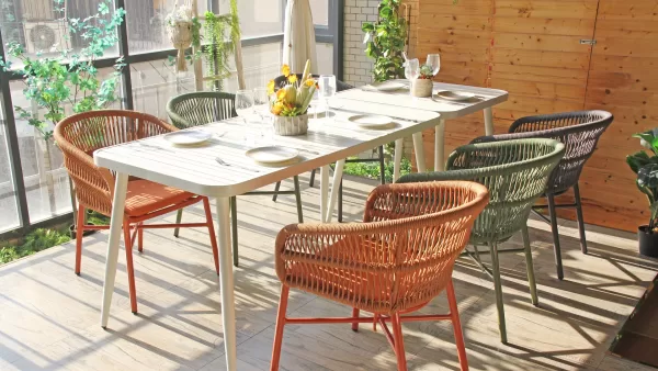garden tables and chairs